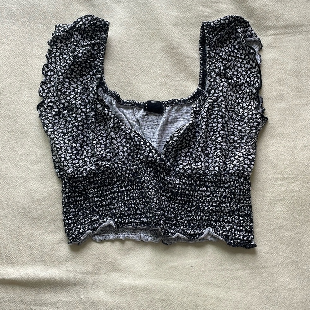 Billabong Beach Bird Smocked Top